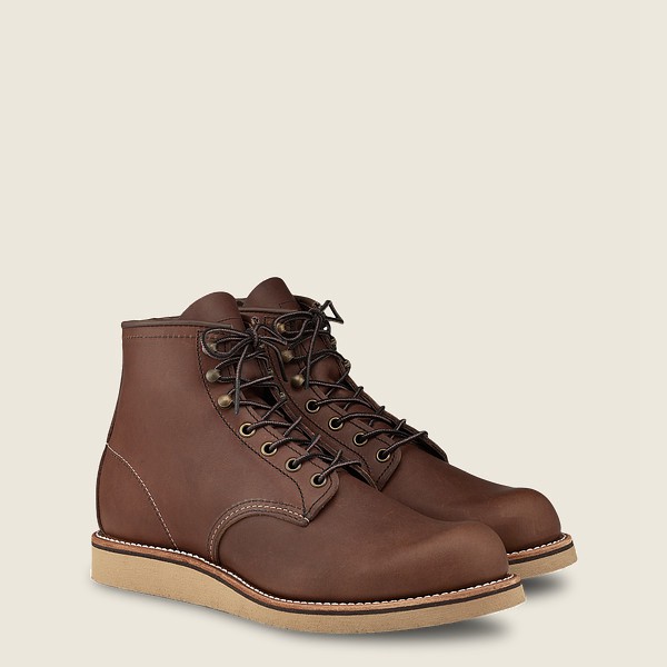 Bottes Red Wing Heritage - Rover - 6-Inch Harness Cuir - Marron - Homme 496JGTUWM